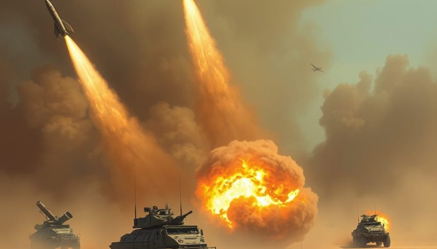 Middle East fighting has hurt the stock market this weekend.