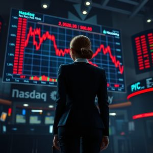 The Nasdaq Dropped as Middle East Tensions Soared