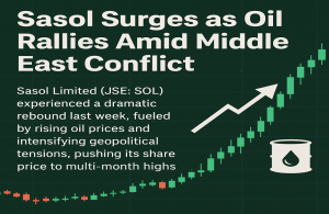 Sasol Smashes Resistance as Crude Spikes on Middle East Escalation