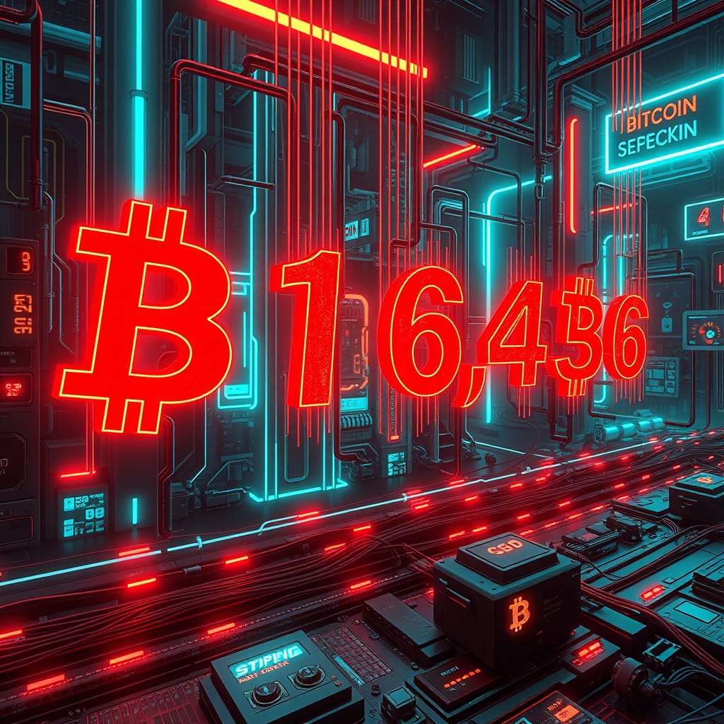 Bitcoin is ahead this weekend from where it was late last week, but ti may not last.