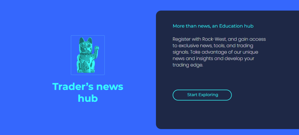 Does Rock-West Offer Educational Tools or Market Research