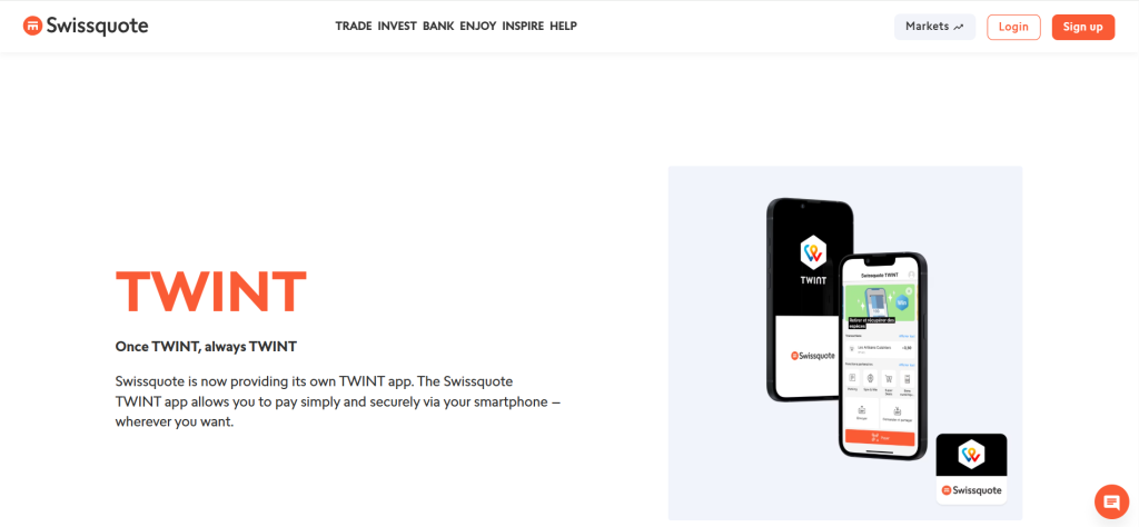 Swissquote Mobile Money