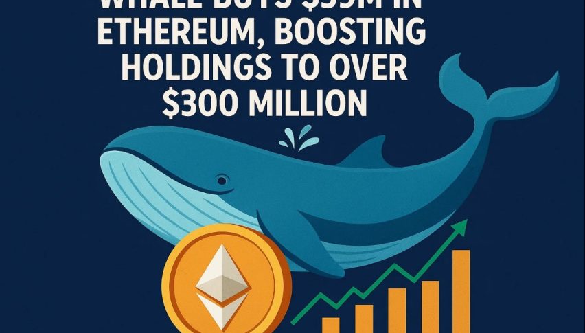 Whale Buys $39M in Ethereum, Boosting Holdings to Over $300 Million