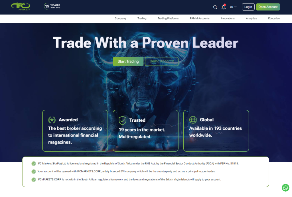 Why Traders Choose IFC Markets Why Traders Choose IFC Markets