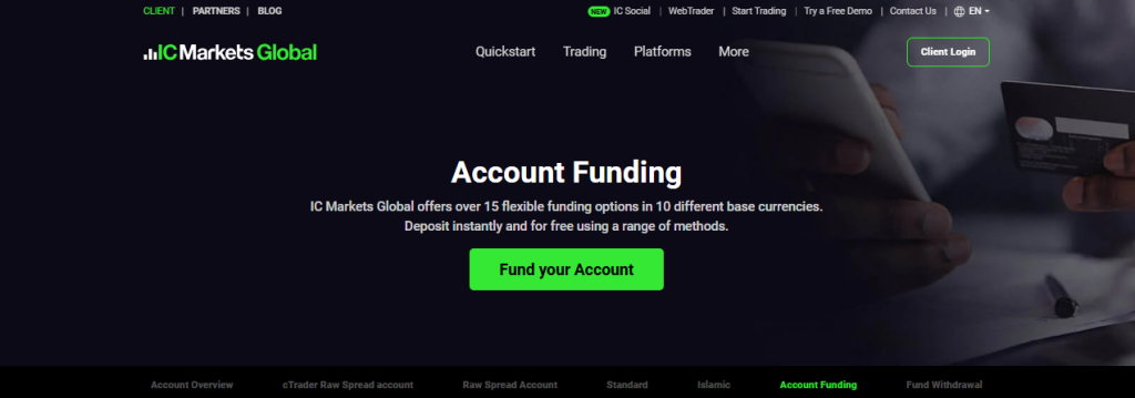 Deposit and Withdrawal Deposit and Withdrawal