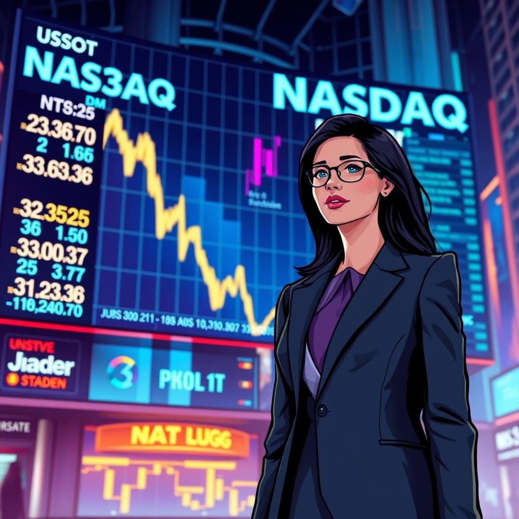 Nasdaq gains lost ground as it nears its 2025 high.
