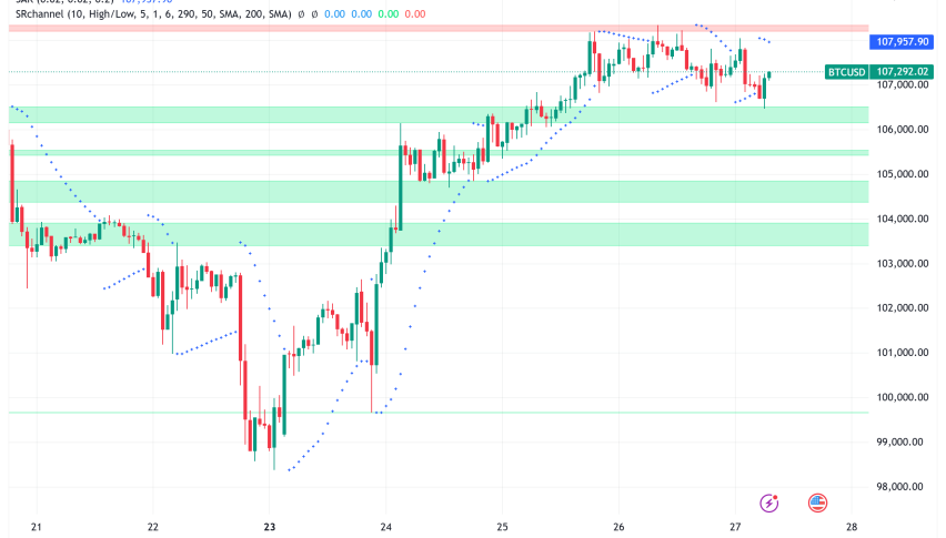 Bitcoin Holds Above $107K: Technical Patterns Signal Potential Rally to $300K Despite Correction Risks