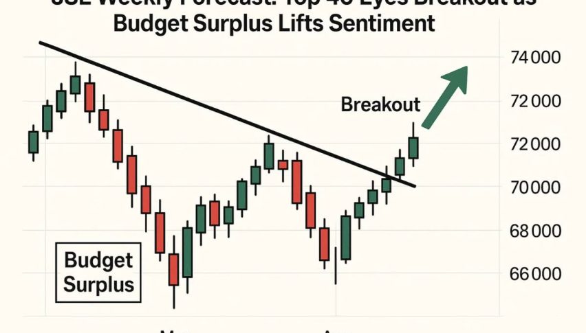 JSE Weekly Forecast: Top 40 Eyes Breakout as Budget Surplus Lifts Sentiment