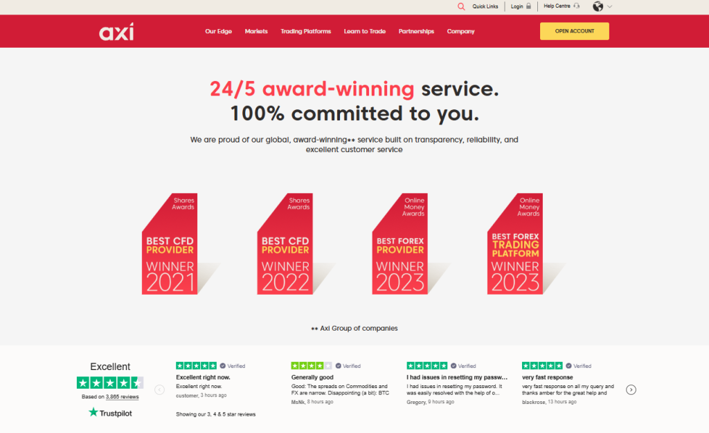 Award-Winning Service Award-Winning Service