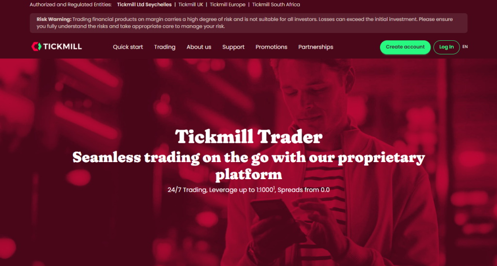 Tickmill Trader Tickmill Trader