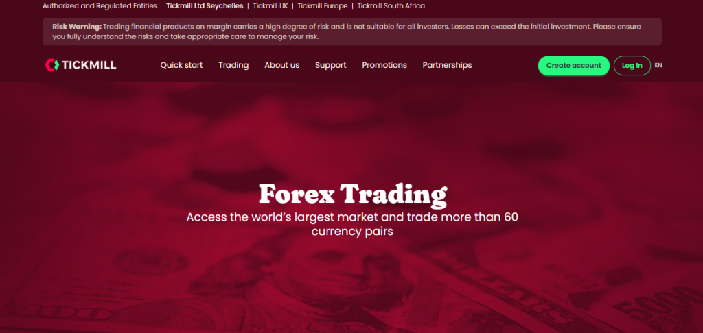 Tickmill Trading Platforms Tickmill Trading Platforms