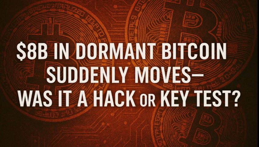 $8B in Dormant Bitcoin Suddenly Moves—Was It a Hack or a Key Test?