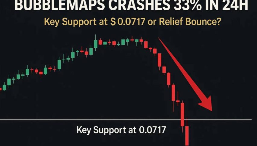 Bubblemaps Crashes 33% in 24H—Key Support at $0.0717 or Relief Bounce?