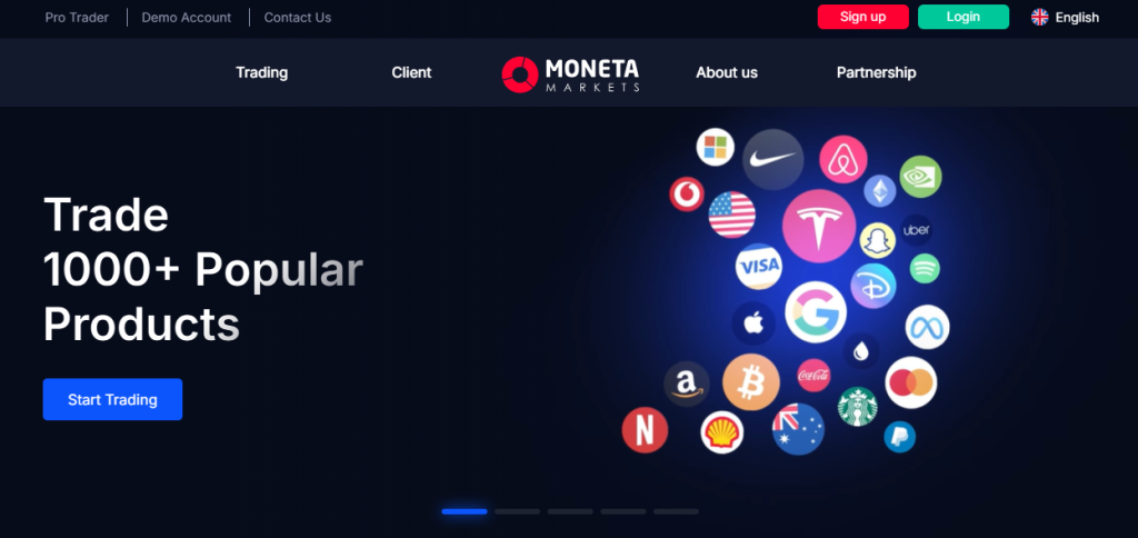 Moneta Markets Overview Moneta Markets Overview