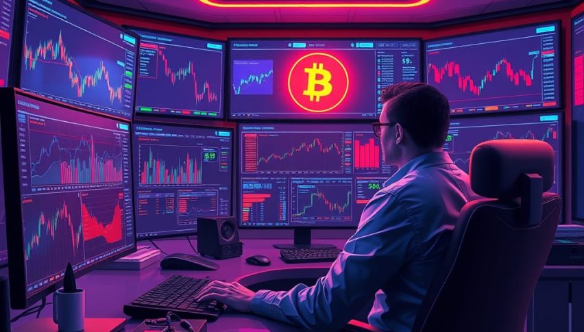 Bitcoin surged briefly on Wednesday morning but has since settled down.