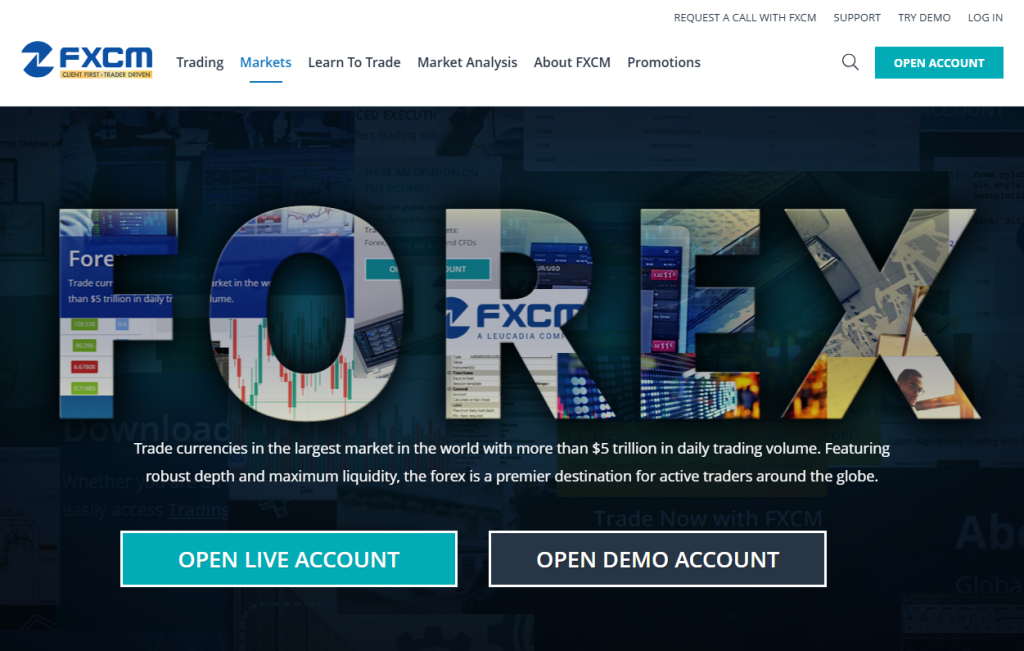 Markets available for Trade Markets available for Trade