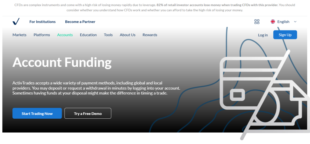 Deposit and Withdrawals Deposit and Withdrawals