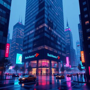 Bank of America fell below expectations on revenue for the previous quarter.