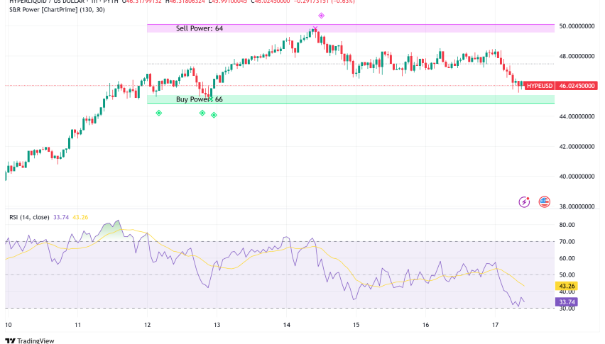 Hyperliquid (HYPE) Surges 11% as $583M Treasury Formation and Whale Activity Signal Uptrend