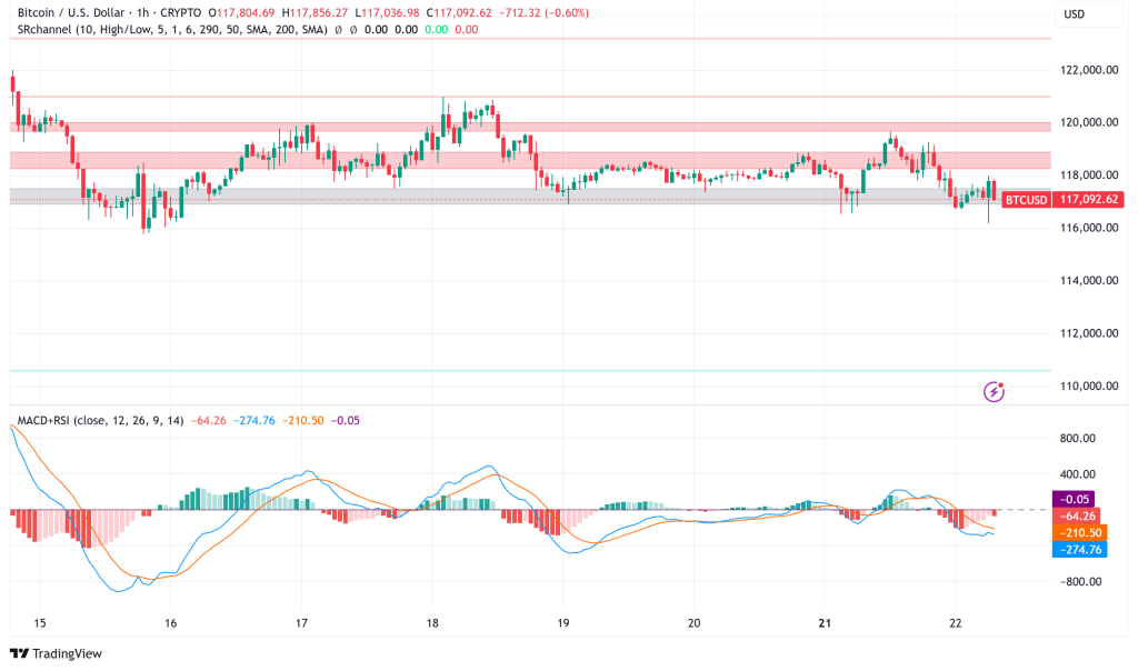 Bitcoin at $117K as Trump Media Reveals $2B BTC Holdings Amid Growing Altseason Momentum