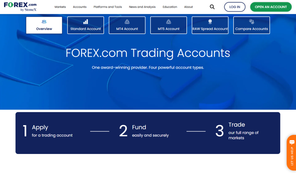 Minimum Deposit and Account Types Minimum Deposit and Account Types