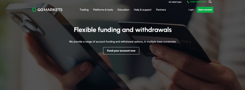 Deposit and Withdrawal