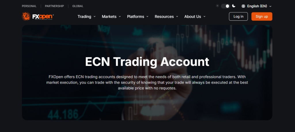 ECN Account Types and Minimum Deposits ECN Account Types and Minimum Deposits