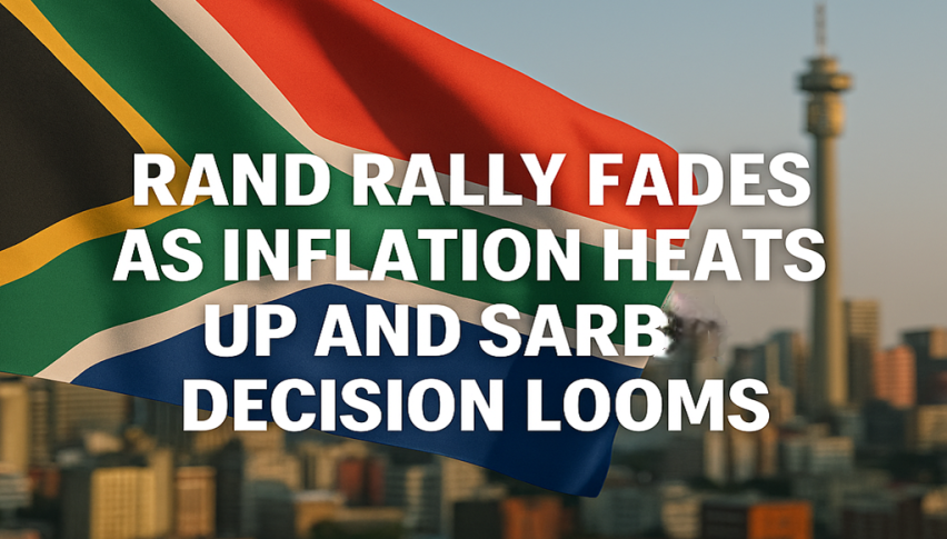 ZAR Wavers Ahead of SARB, Inflation Surprise Fuels Volatility