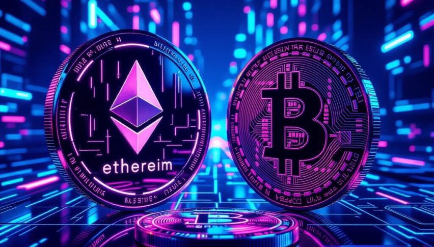 Crypto coins may be about ready to shoot up.