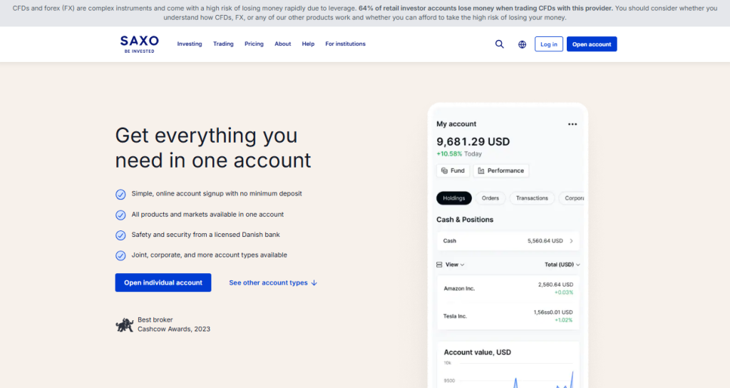 Minimum Deposit and Account Types Minimum Deposit and Account Types