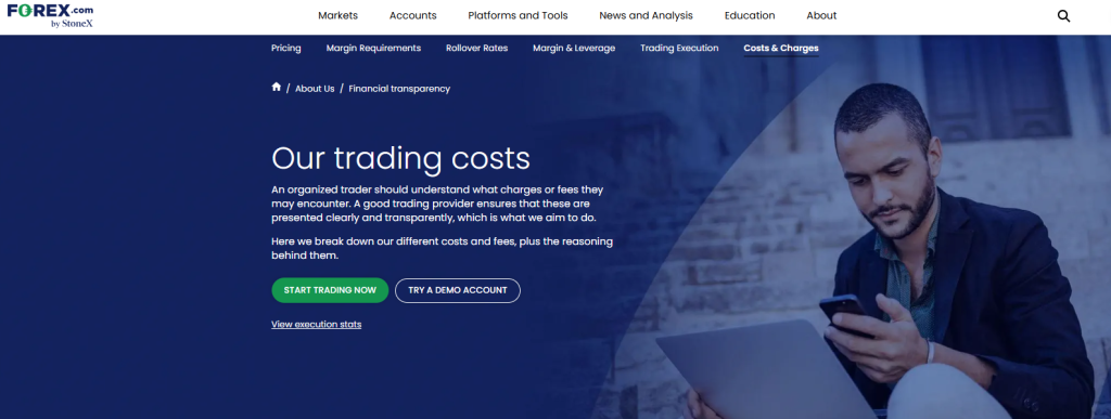 Forex.com Fees, Spreads, and Commissions Forex.com Fees, Spreads, and Commissions