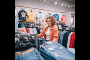 American Eagle is enjoying a stock boost thanks to its ad campaign and support form President Trump.