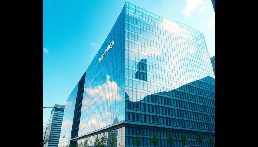 MicroStrategy is experiencing their best year quarterly report.
