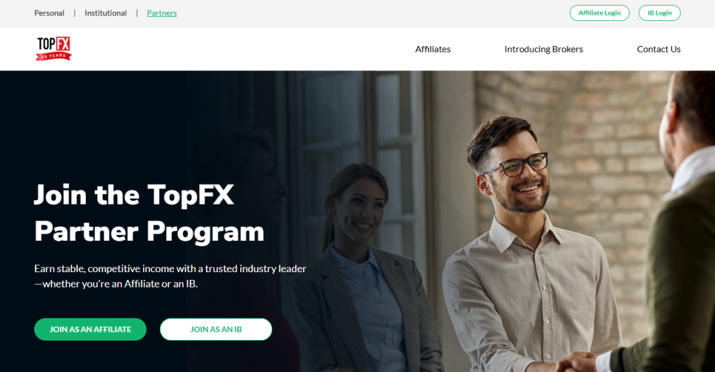 TopFX Partner Program TopFX Partner Program