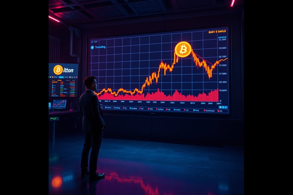 Bitcoin nears its record high as it climbs rapidly this week.