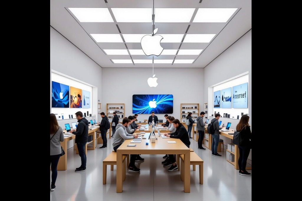 Apple stock is shooting up this week as a result of several positive factors.