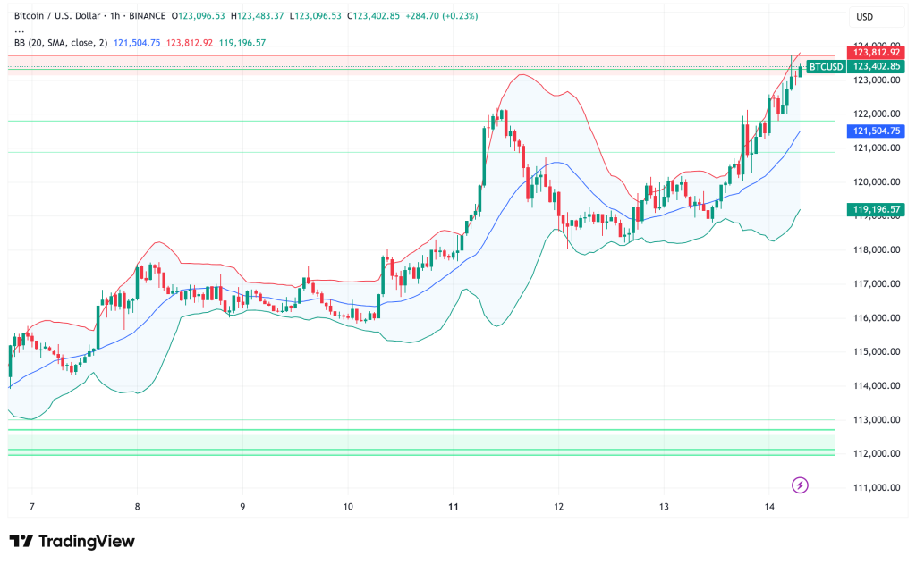 Bitcoin Surges Past $124,000 to New All-Time High, Fed Rate Cut Expectations Drive Crypto Rally