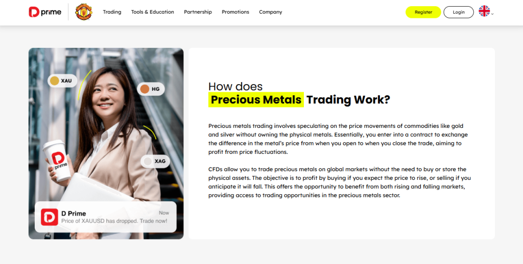 Markets available for Trade Markets available for Trade