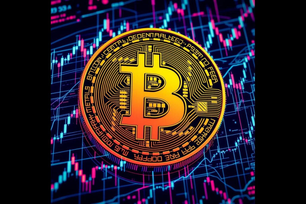 Bitcoin fell from its all-time high but maintains an elevated support level.