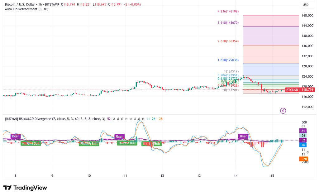 Bitcoin Holds Above $118K Despite Treasury Secretary's Mixed Signals on Strategic Reserve Purchases
