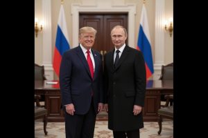Putin and Trump will be meeting Friday to talk about Ukraine.
