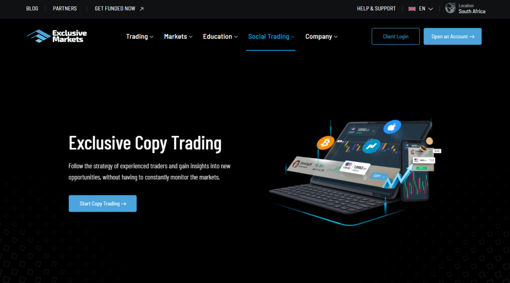 Exclusive Markets Copy Trading Exclusive Markets Copy Trading
