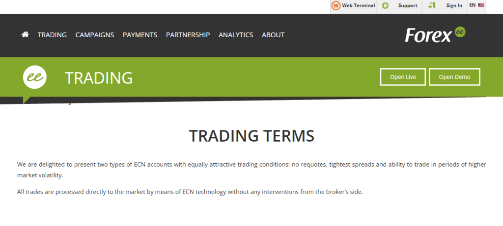 ECN Accounts ECN Accounts