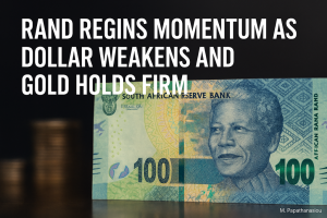South African Rand Climbs Toward Key Support Amid Dollar Slide