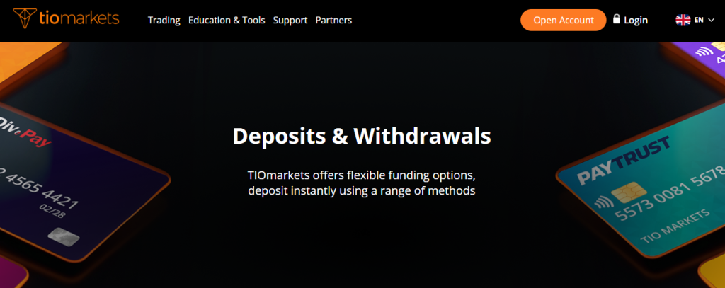 Deposits and Withdrawals Deposits and Withdrawals