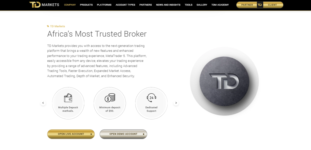 Deposits and Withdrawals