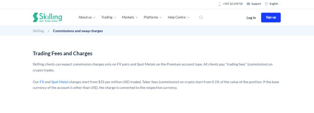 Fees, Spreads, and Commissions