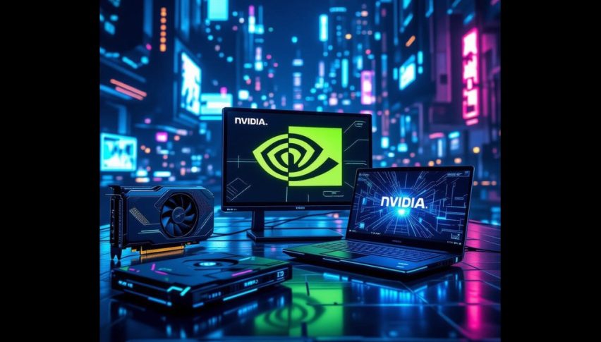 Nvidia is seeing a stock drop because their quarterly earnings were not as high as some investors expected.