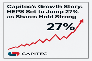 Capitec Bank, once seen as an unlikely challenger to South Africa’s financial giants, continues to defy expectations with impressive earnings growth and a resilient share price. A Record of Beating the Odds When Capitec dethroned FirstRand as Africa’s most valuable banking group in the early 2000s after listing on the JSE, it achieved what many considered impossible. Today, the bank’s directors are once again underscoring that reputation. In a trading update released on Wednesday, Capitec projected a rise in headline earnings per share (HEPS) of between 22% and 27% for the six months ending August 31. This translates into HEPS of between 6,764 and 7,041 cents per share, up from 5,544 cents in the same period a year earlier. Customer-Centric Approach Since Day One Capitec’s rise has been built on convenience and accessibility. From the start, the bank differentiated itself by opening branches at 8:00—an hour earlier than its competitors—and keeping them open until 17:00. That decision alone offered clients an extra 67 banking hours per month, a game-changer for South Africans working traditional 9-to-5 jobs. Combined with its pioneering paperless banking model launched in 2001, these steps won over millions of customers. Today, the bank serves more than 20 million clients across the country. Outpacing Rivals in Earnings Growth Capitec’s HEPS growth consistently outshines that of its peers. While Nedbank reported a 6% increase for the six months to June 30, Standard Bank delivered 4% growth for the year ending December 2024, and FirstRand posted a 10% rise for the first half of that year, Capitec has regularly posted double-digit growth. Its most recent annual results presentation in April showed a 30% increase in HEPS, cementing its reputation as the fastest-growing bank in South Africa. Share Price Resilience and Long-Term Performance Despite a slight pullback this week, Capitec’s stock remains in a strong uptrend, reaching a record high of R3,719 earlier this month. The price has since eased to around R3,500, aligning with the 20-week simple moving average, which may provide technical support for another leg higher. CPIJ Chart Weekly - MAs Keeping the Trend Supported Over the longer term, the story is even more remarkable. Since its listing in February 2002, Capitec’s share price has soared by 210%. A R1,000 investment at the time of listing would today be worth roughly R2.1 million—a testament to its steady growth and the market’s confidence in its model. Looking Ahead Capitec’s trajectory from a small microlender to a full-service financial powerhouse has been nothing short of extraordinary. With double-digit earnings growth, market-beating customer strategies, and resilient share price action, the bank remains a standout in South Africa’s financial sector. Analysts now watch closely to see whether the current momentum can propel the stock to fresh record highs once again.