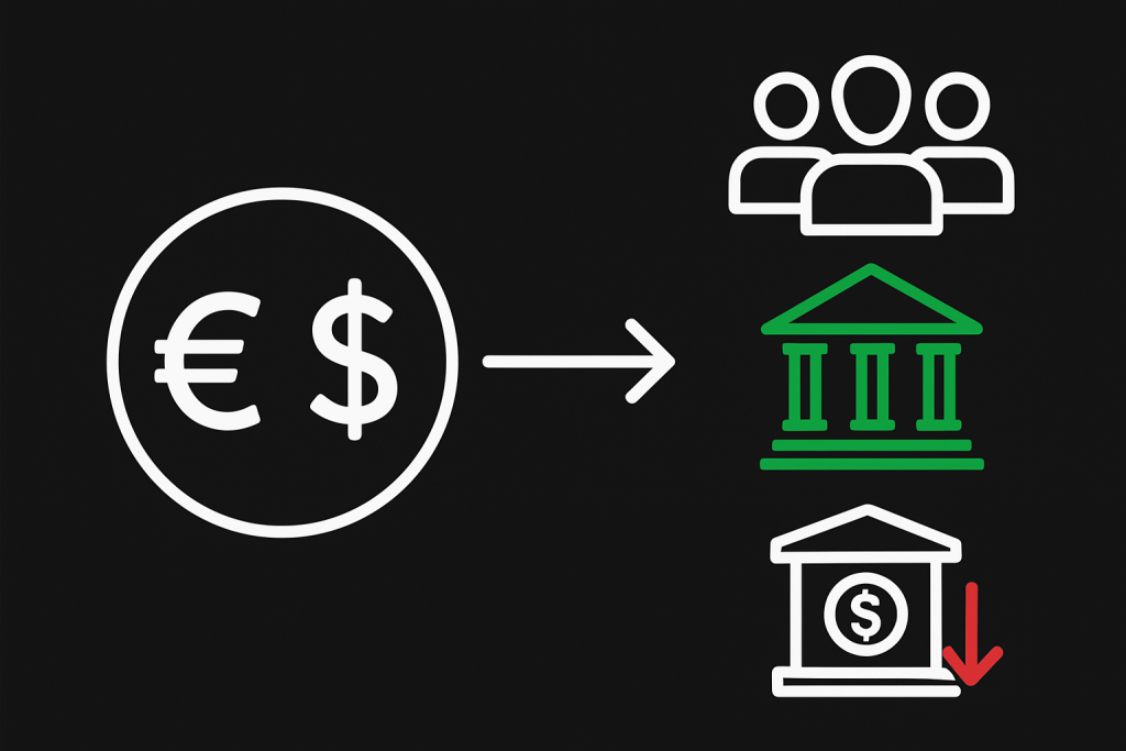 Major Players in the Currency Trading Market